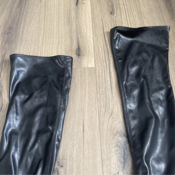 ZARA OVER THE KNEE STORE COWBOY BOOTS SIZE 39 - Picture 3 of 8